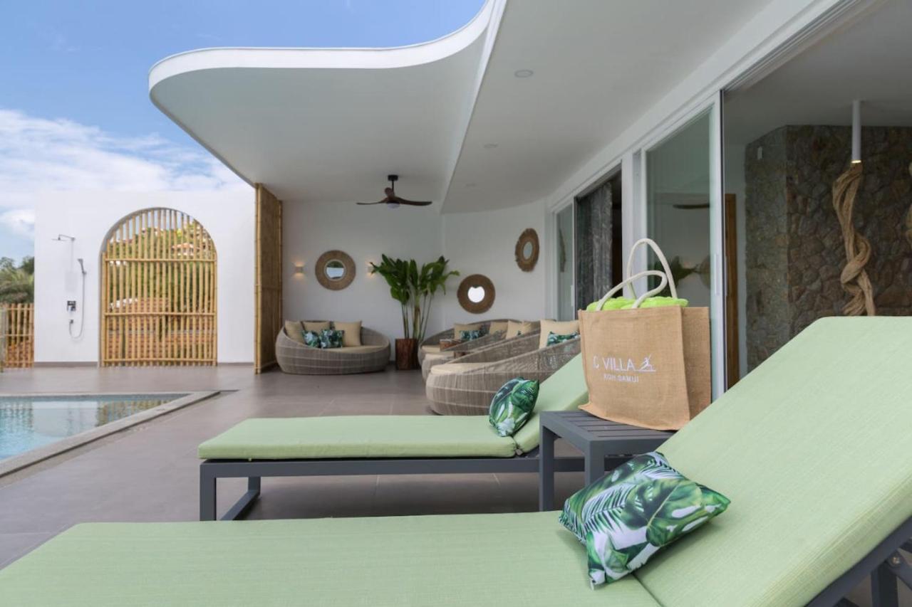 C Villa 8Br Luxury Seaview Villa, 2 Swimming Pools Ko Samui Exterior foto